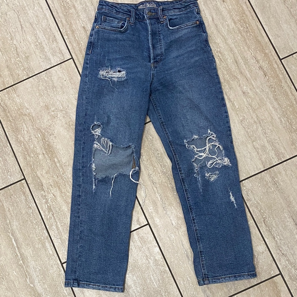 Wild Fable Classic Blue Straight Leg Jeans